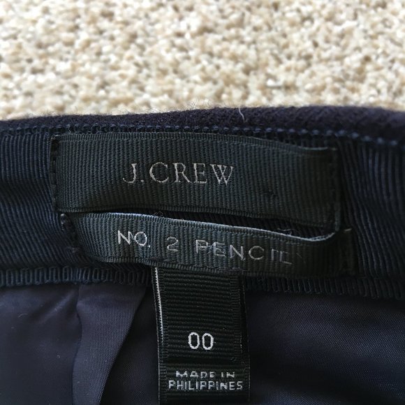 JCrew Wool No.2 Pencil skirt, lined - Picture 2 of 2